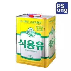 오뚜기 식용유 말통 18L 콩기름유 업소용