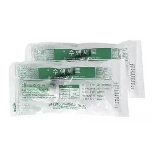 세운 수액세트 무침Y형 50ea 수액셋트 링겔 정맥주사