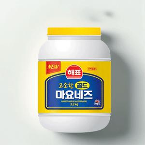 해표 고소한 골드 마요네즈 3.2kg 대용량 업소용