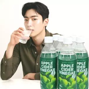 클룹 애사비소다 매실 제로 500ml 6병 애플사이다비니거 사과초모식초 탄산음료 오리지널