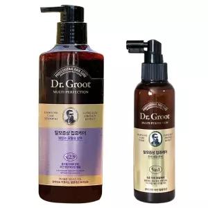 닥터그루트 힘없는 모발용 샴푸 400ml + 두피영양토닉 150ml, 탈모 증상 완화, 멀티퍼펙션