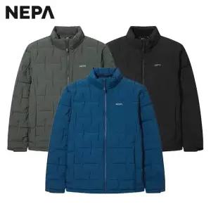 춘추용/겨울용 남성 투부스 무봉제 스탠넥 튜브 경량 구스 다운 자켓 - 7L72020 391297 네파