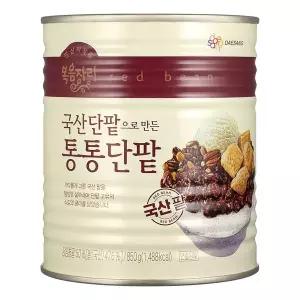 복음자리 국산단팥으로 만든 통통단팥 850g (국산 팥빙수 재료)