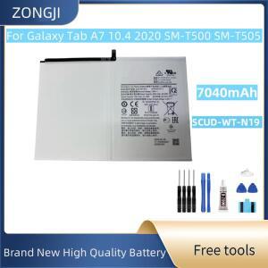 갤럭시 호환 탭 A7 T500 T505C 태블릿 배터리용 새 7040mAh SCUD-WT-N19