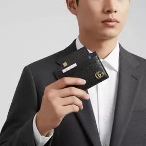 구찌 26SS GG 마몽 카드 케이스 657588 DJ20T 1000)