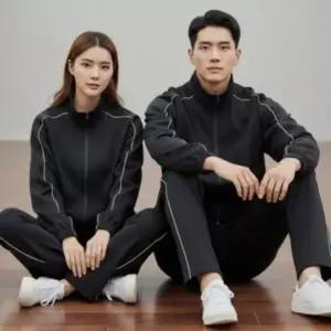 간절기 트레이닝 자켓 팬츠 아노락 셋업 남녀공용 바람막이 세트