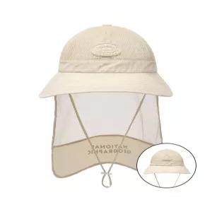 내셔널지오그래픽 키즈 메쉬 차양돔햇 BEIGE (26SS) K262KHA110
