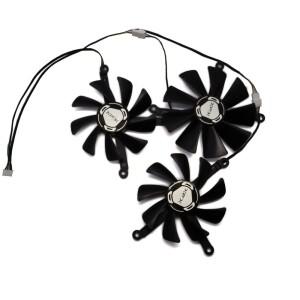 울트라 쿨링용 그래픽 카드 팬, CF1010U12S, CF9015H12S, XFX, RX57XT8TBD8, RX 5700, XT THICC III, 95mm,