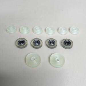 (12개/로트) 노리츠 S2,S3,S4,HS-1800,HS1800 필름 스캐너용 120mm 120AFC-II 네거티브 캐리어 고무 휠