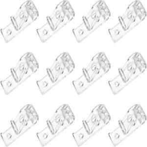 uxcell 2Pcs 50x5mm 롤러 그늘막 체인 및 코드 고정 커튼 P 클립 후크 블라인드용 비드 장력 장치 로만