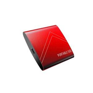 외장 하드 드라이브 typec-c 휴대용 ssd 패턴 1tb 4tb ssd(색상: 8tb) usb 500gb 스테이트 솔리드 모바일 2tb 8tb)(빨간색 사이즈: 3.1 블랙
