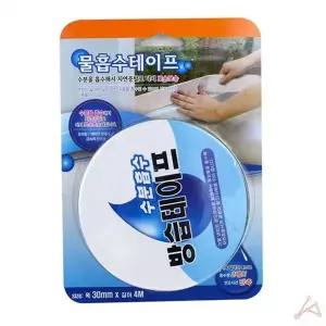 창문 습기제거 결로방지 창문용 틈새 물 흡수 테이프 30mmX4M 습기 제거 물기제거 곰팡이 에어컨 흡수성