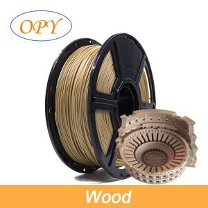 Opy Pla 목재 필라멘트 1Kg 75Mm 플라스틱 3D 프린터 용접봉 인쇄 프로토타입
