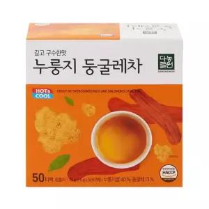 홈카페 누룽지둥굴레차 50개입 식후차 보리차대용 곡물티백