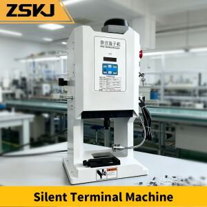 ZSKJ 8T 10T 무소음 케이블 터미널 크림핑 기계 0.5-35mm² 와이어용 하네스 AC 220V /110V 50HZ