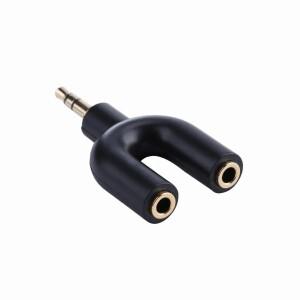 Y자형 3.5mm 1-2 여성 이어폰 어댑터 더블 잭 플러그 스테레오 헤드폰 분배기 (PC MP3 플레이어 음악 공유