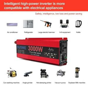 차량용 순수 웨이브 인버터, 실내 전력 변환기, 1000W-3000W12V24V 에서 220V,