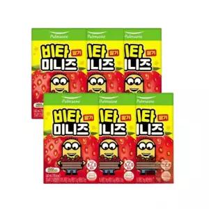 풀무원 비타미니즈 딸기 140mlx24개 어린이집음료