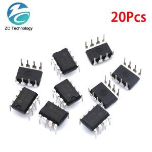NE555P 555 타이머 DIP-8 8 핀 소켓 SOP-8 SMD IC BXV 20 개세트