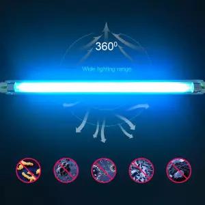 UV 석영 살균 램프 6W 8W T5 튜브 220V 0V 자외선 전구