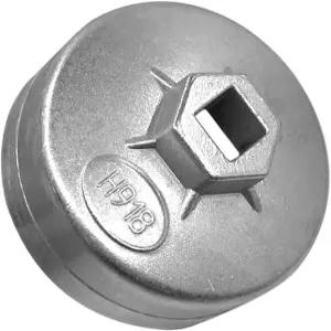 코튼레이크 74mm 필터 렌치 15 플루트 제거 도구 크라이슬러 GM 쉐보레 실버라도 4.3L 이쿼녹스 1.5L 엔진