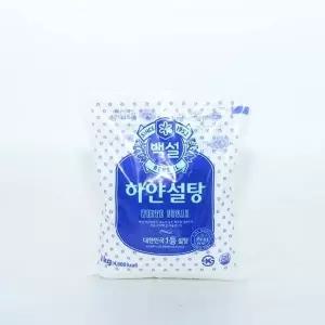 감미로운 단맛 하얀설탕 1kg 설탕 사탕수수 슈가 베이킹재료 달고나 뽑기 (W9AA64D)