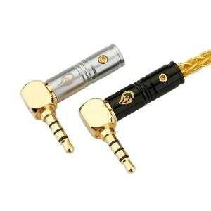 전문 3.5mm 잭 오디오 커넥터 4 극 플러그 90도 직각 헤드폰 용 납땜 소비자 전자 제품
