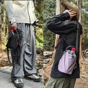 물통수납크로스백 원핸들 텀블러 파우치 물병 보온병 커버 주머니 크로스백 보온 보냉가방 드링크백