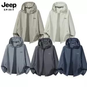 JEEP SPIRIT 여름 기능성 자외선 차단 자켓 통기성 아웃도어 점퍼