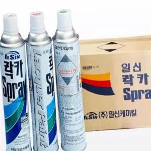 락카스프레이 420ML 적색 (40개) 뿌리는페인트 목재락카