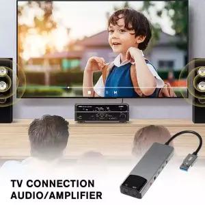USB 사운드 카드 7.1 5.1 채널 휴대용 외부 오디오 카드 실용적인 게임 라이브 스트리밍 PC컴퓨터용 SPDIF