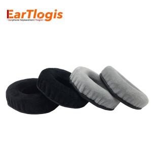 EarTlogis 벨벳 교체 이어 패드 소니호환 MDR-XD100 헤드셋 부품 귀마개 커버 쿠션 컵 베개