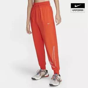 나이키 NIKE 여성 드라이 핏 원 하이웨이스트 78 프렌치 테리 그래픽 바지 FB5576-633 485420