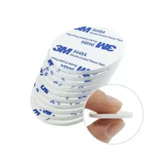 양면테이프 아크릴 테이프 그릴 화이트 원형 15mm 10개 양면 10p