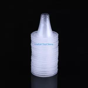 C6UC 100 카운트 귀 온도계 프로브 커버/리필 캡/렌즈 필터 내구성 White China Mainland