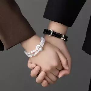 OHS-AUSB4141 커플 액막이 염주 팔찌