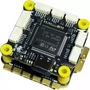 STM32 BF H743 비행 컨트롤러 보드 USB-C 인터페이스가 있는 블랙 PCB 베타플라이트 RC 쿼드콥터 드론용