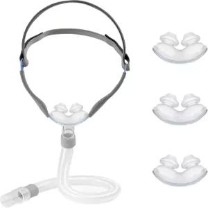 AIBUTI 컴포트 CPAP 비강 베개 마스크 헤드기어가 장착된 교체 프레임 시스템 FSA HSA 적격 압력 지점을