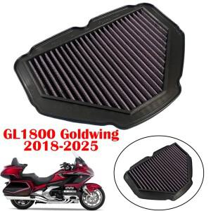 [호환품]바이크 오토바이 에어 필터 클리너 혼다 호환 GL1800 Goldwing GL -2025 용 고 유량 부직포 공기