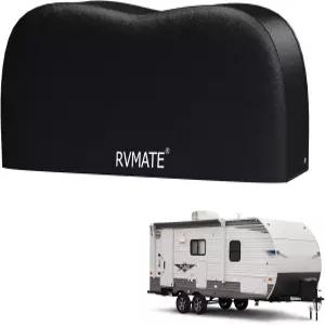 RVMATE RV 타이어 커버 듀얼 액슬 휠 1팩 직경 27~30인치 방수 안티 UV 블랙 액세서리 장착