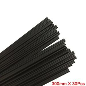 PP 플라스틱 용접봉(2.5mm) 검정색 300mm 팩x 30개/삼각형 모양 소모품