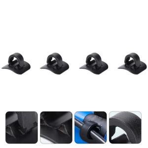 [호환품]1-6Pcs 자전거 브레이크 케이블 클립 C자형 버클 로드 접이식 와이어 튜빙 홀더용 가이드 클램프