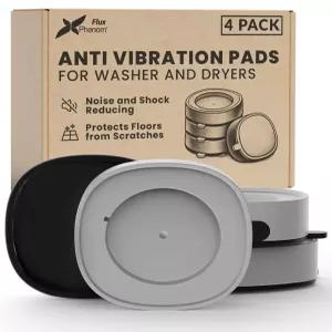 세탁기 및 건조기용 플럭스 페놈 방진 패드 - 미끄럼 방지 고무 절연 충격 흡수 지지 발 상승기 바닥