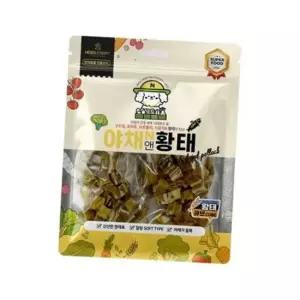 야채앤 황태 큐브 160g 1P 어린 강아지 노령견 간식