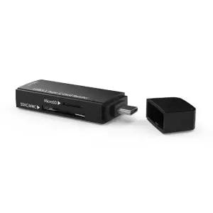 USB C타입 멀티 카드리더기 TF MicroSD OTG 블랙박스 핸드폰 (W8D73AD)