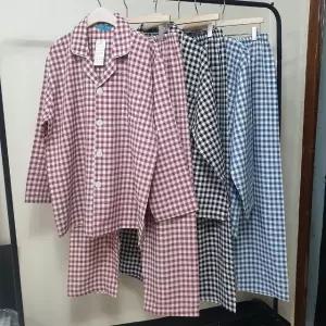 국산 봄 가을 간절기 커플 잠옷세트 (W9EDF0F)