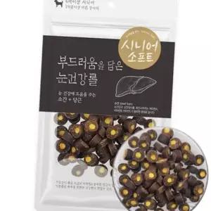 강아지 말랑 소간 당근 져키 100g 1P 노령견 눈관리