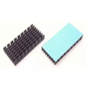 이지카고 60mm 히트싱크 키트 사전 적용 3M 8810 열전도성 접착 테이프 냉각용 알루미늄 세트 2pcs 60308m