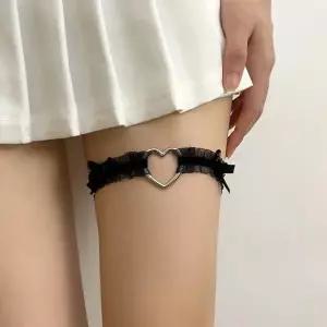 [룽스_64]하트 허벅지 초커 가터링 할로윈