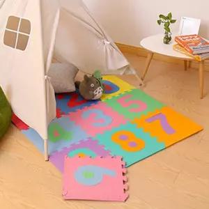 DK 숫자 퍼즐매트 10P 30x30cm 층간소음매트 거실매트 논슬림매트 놀이방매트
